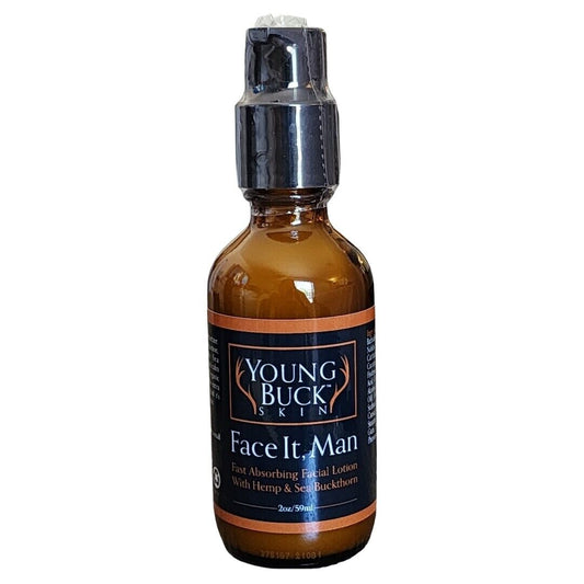 Young Buck Skin Face it Man Facial Lotion 2oz